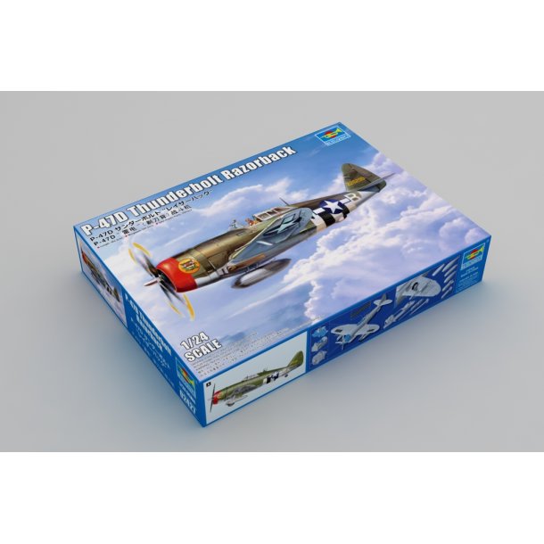 P-47D Thunderbolt Razorback, skala 1/24