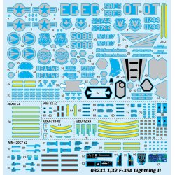 Lockheed Martin F-35A Lightning II, skala 1/32
