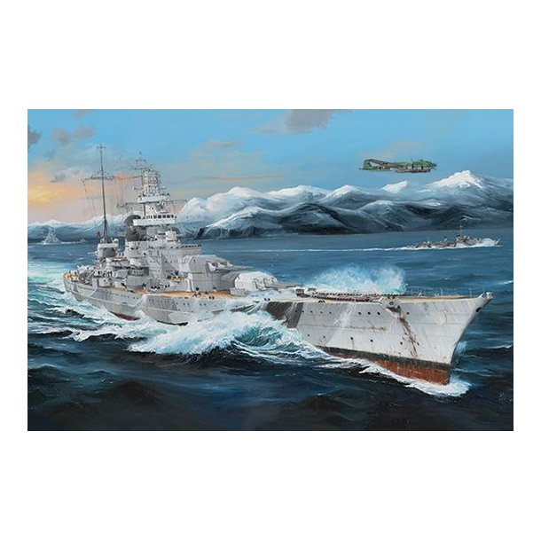 Scharnhorst, tysk slagskib skala 1/200