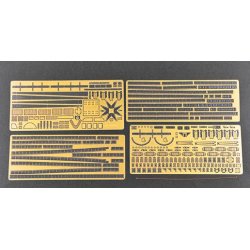 Titanic, skala 1/200. Inkl. LED-st