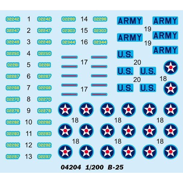 B-25 Mitchell bombefly