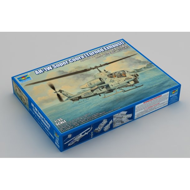 AH-1W Super Cobra (Turned Exhaust), skala 1/35 