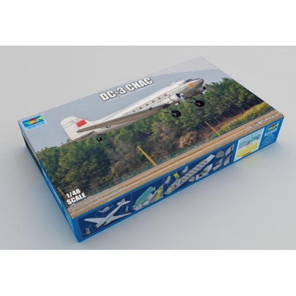 DC-3, skala 1/48
