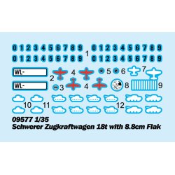 Schwerer Zugkraftwagen 18 t with 8.8cm Flak