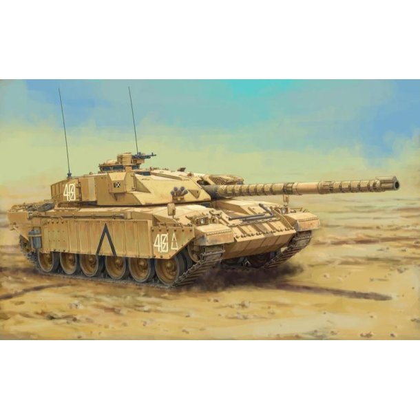 British MBT Challenger-1(mk.2) Gulf War, skala 1/48