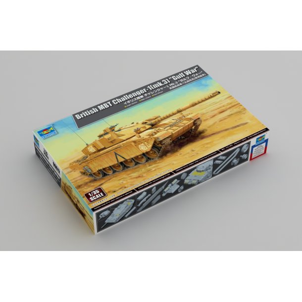 British MBT Challenger-1(mk.2) Gulf War, skala 1/48