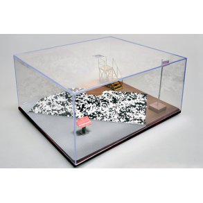 Udstillingsmontre �Sand Table� - 316 x 276 x 136 mm