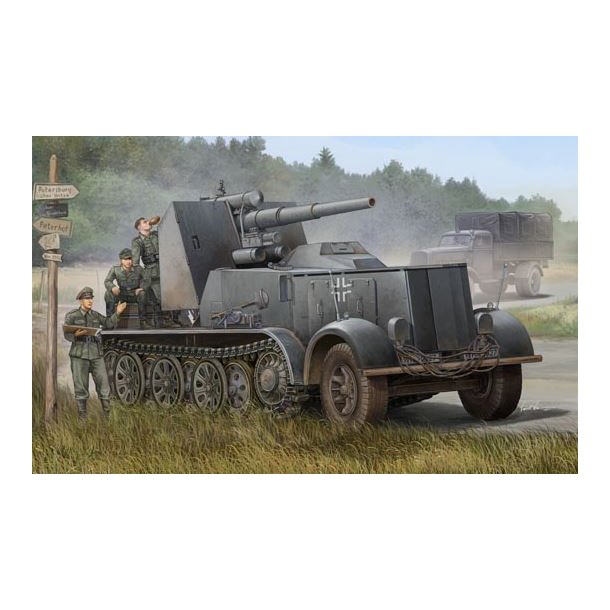German 8.8cm Flak 18 Selbstfahrlafette