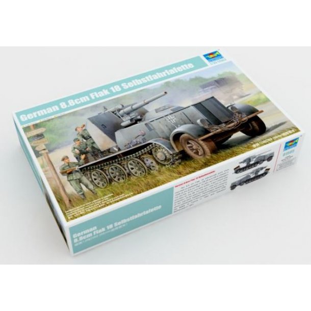 German 8.8cm Flak 18 Selbstfahrlafette