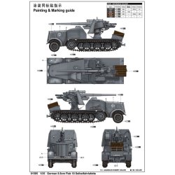 German 8.8cm Flak 18 Selbstfahrlafette