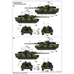 German Leopard 2A6 MBT, skala 1/16