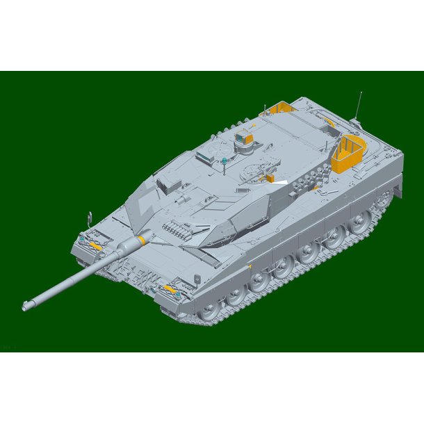 German Leopard 2A6 MBT, skala 1/16