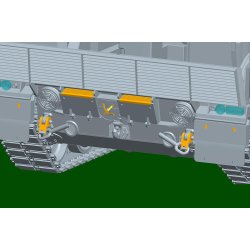 German Leopard 2A6 MBT, skala 1/16