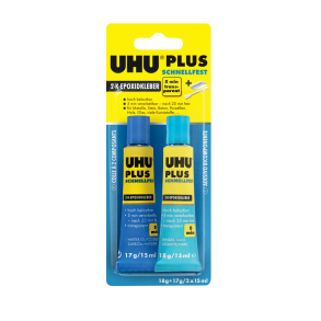 UHU PLUS quickset, 2-komponent epoxy