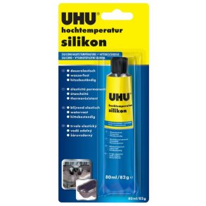 UHU Højtemperatur silikone, 80 ml