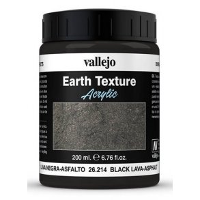 Lava sort, 200 ml