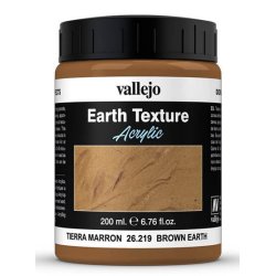 Jord pasta brun, 200 ml