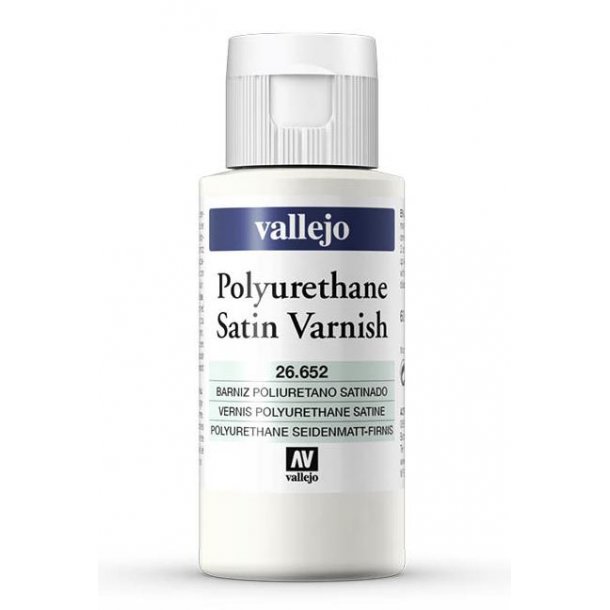 Polyurethane Satin Varnish (26652) - Vallejo 60 ml