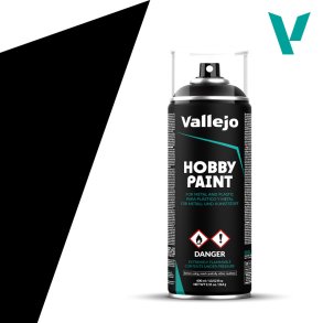 Hobby Paint - Primer Black, sprayd�se 400 ml