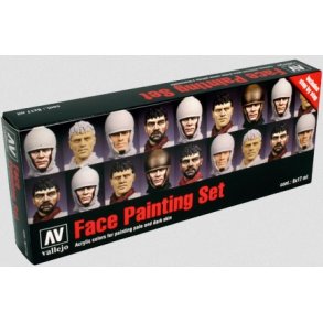 Vallejo Set 70119: Faces Painting Set