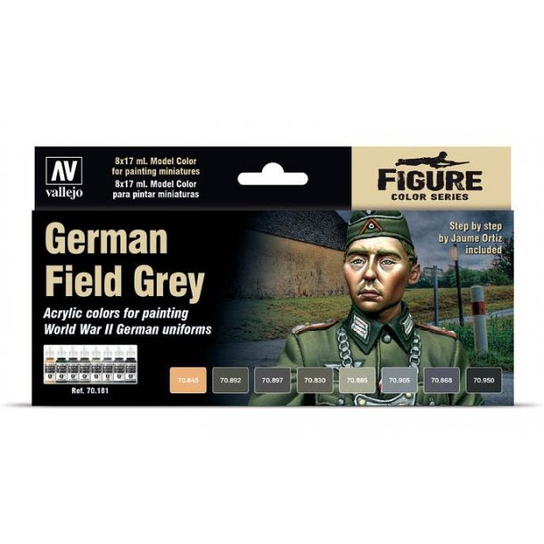Vallejo Set 70181: German Field Gray Uniform