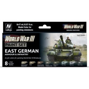 Vallejo Set 70224: East German Armour and Infantry