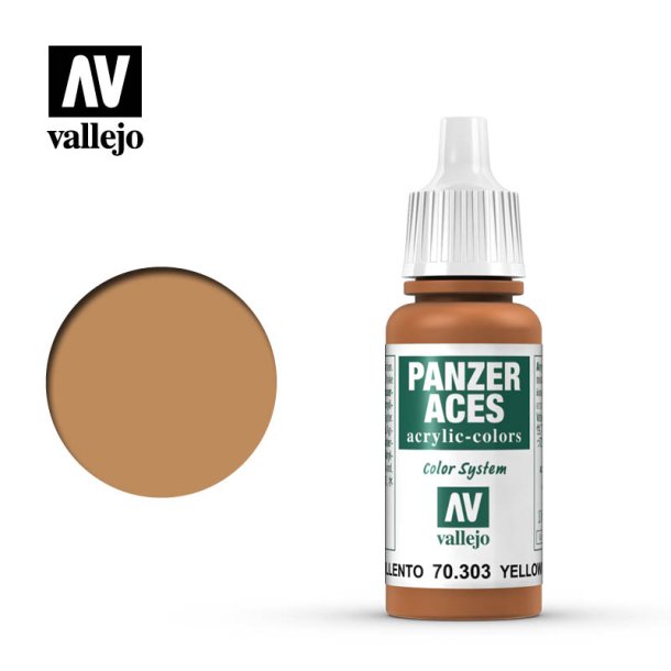 Panzer Aces Yellowish Rust (70303) - Vallejo 17 ml