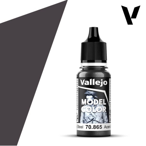 Oily Steel (70865) - Vallejo 18 ml p196