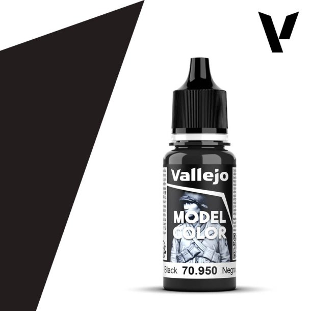 Black (70950) - Vallejo 18 ml p191
