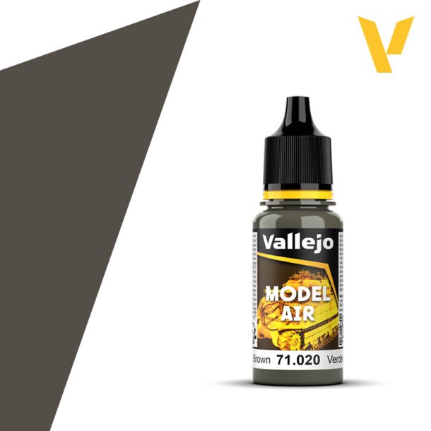 Model Air Green Brown (71020) - Vallejo 17 ml fl.