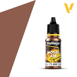 Model Air Copper Metallic (71068) - Vallejo 17 ml