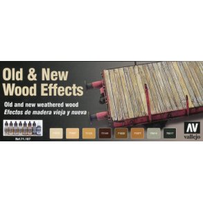 Model Air Old and New Wood Effects