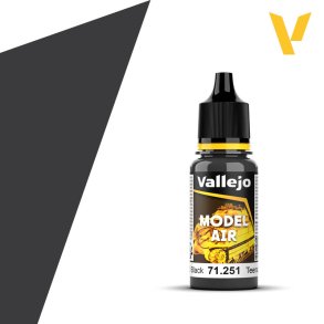 Model Air NATO Black (71251) - Vallejo 17 ml fl. p143