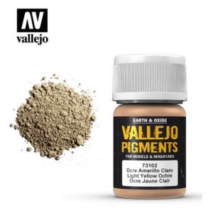 Pigment pulver: Light Yellow Ocre