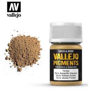 Pigment pulver: Dark Yellow Ocre