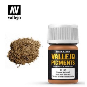 Pigment pulver: Natural Siena