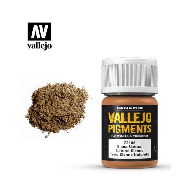 Pigment pulver: Natural Siena
