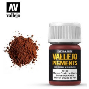 Pigment pulver: Brown Iron Oxide