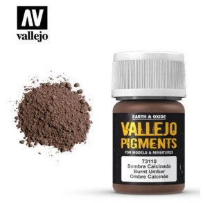 Pigment pulver: Burnt Umber