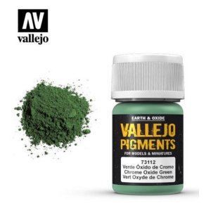 Pigment pulver: Chrome Oxide Green
