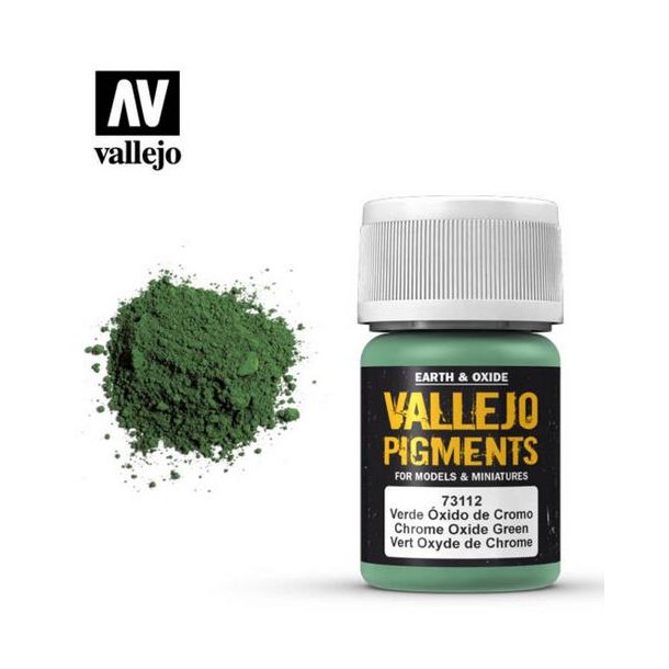 Pigment pulver: Chrome Oxide Green