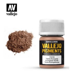 Pigment pulver: European Earth