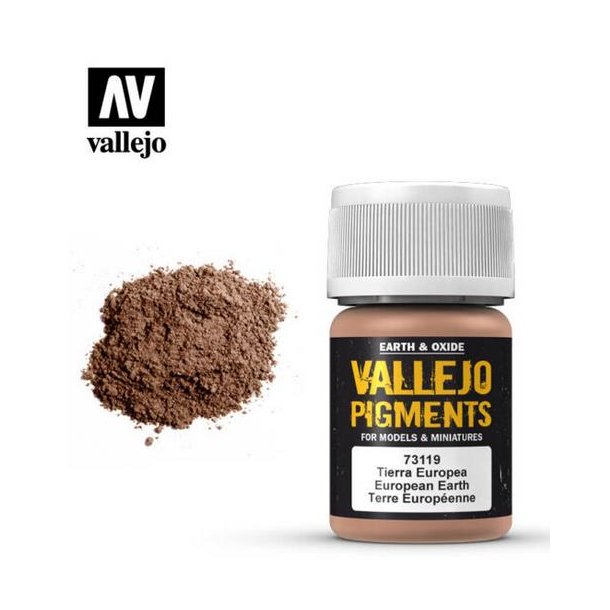 Pigment pulver: European Earth