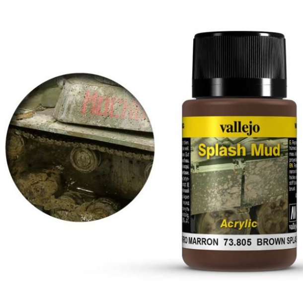Brown Splash Mud - Weathering Effects