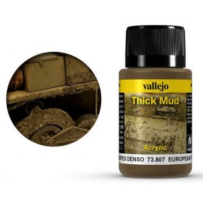 European Thick Mud - Weathering Effects