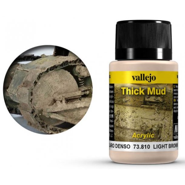 Light Brown Thick Mud - Weathering Effects