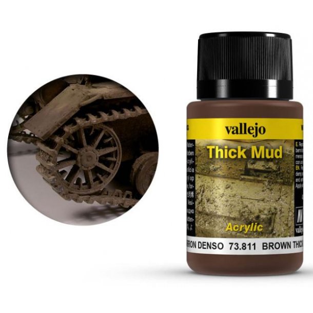 Brown Thick Mud - Weathering Effects