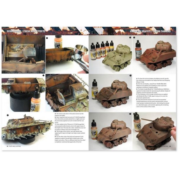 Rust &amp; Chipping - Hvordan laves rust og slitage