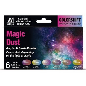 Vallejo Colorshift Set 77090 - Magic Dust, 6 x 17 ml