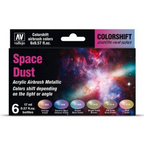 Vallejo Colorshift Set 77091 - Space Dust, 6 x 17 ml
